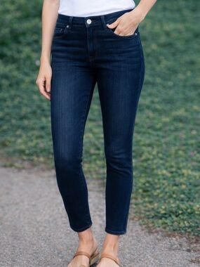 PAIGE Blue Verdugo Ultra Skinny Jeans